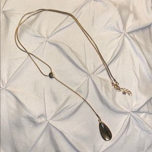 Tear drop necklace